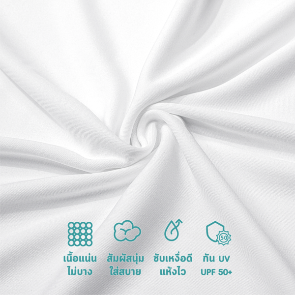 ผู้หญิง เสื้อยืดคอกลม#01 - Eco Micro - Image 8